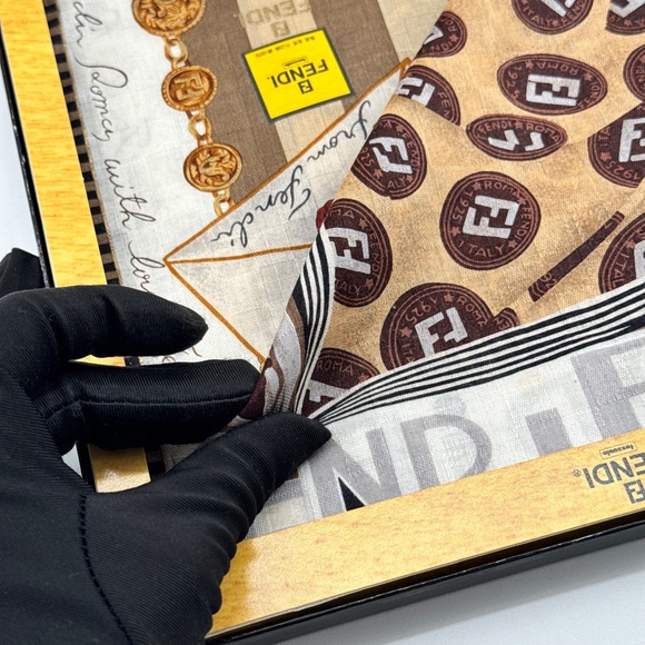 Fendi Accessories - NWT - Perfect as a Present - 2 Fendi Scarfs in original box - Vintage